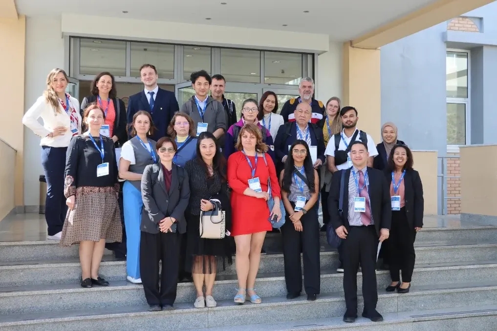Acavent team at a conference
